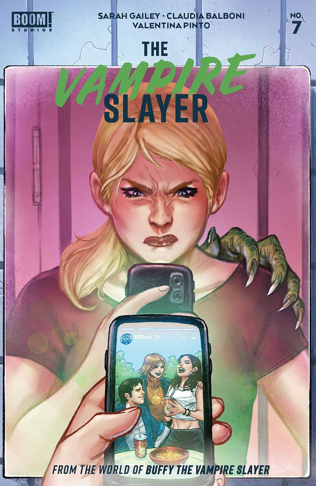 The Vampire Slayer #7 cover