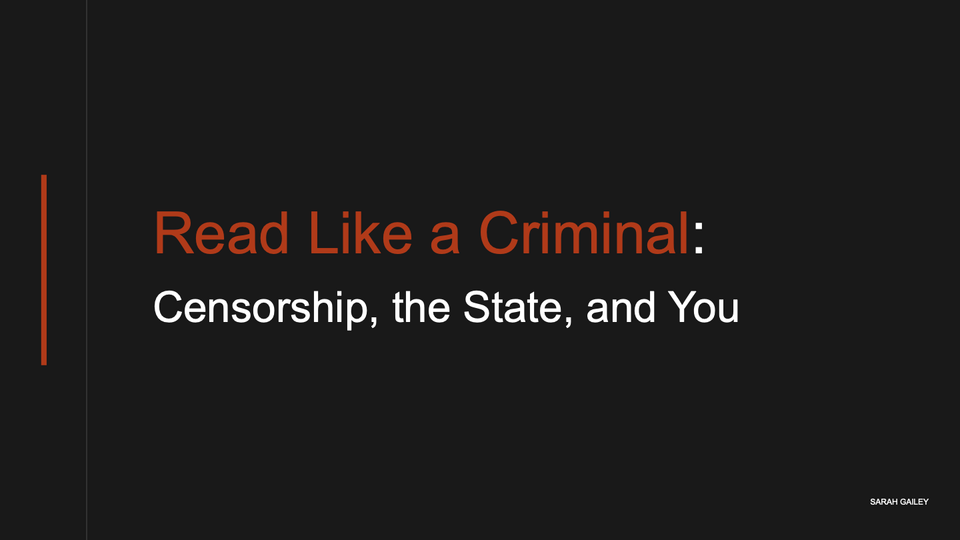 Read Like a Criminal